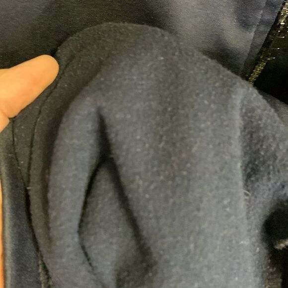 Vintage USA Olympic Committee Navy Full Zip Athletic Track Jacket Size L - Picture 6 of 12